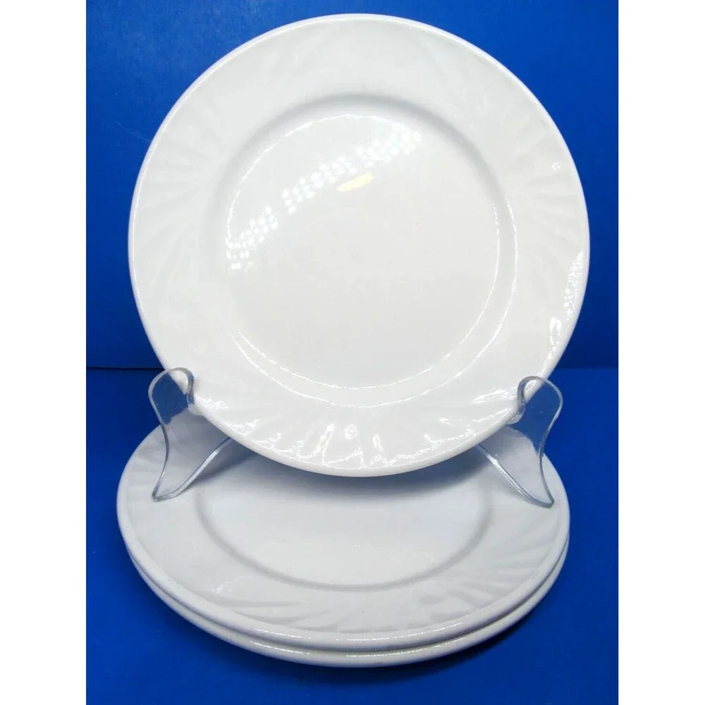 Dudson Olympus Set Of 3 White 6 3/8